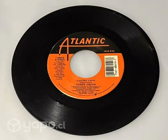 Vinilo Single Debbie Gibson ( Made in USA)