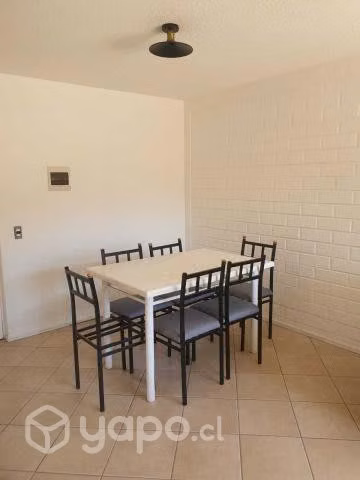 Dpto. Semiamoblado, 3 habitaciones, Copiapo Centro