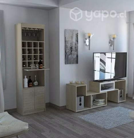Bar y rack para TV