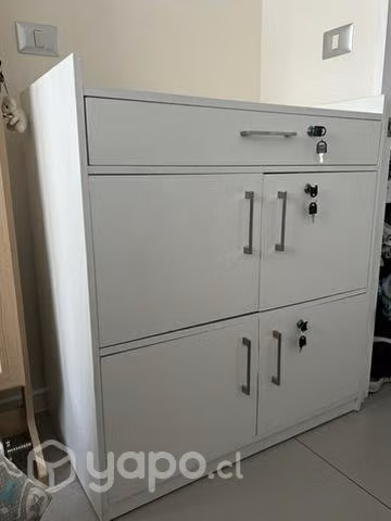 Mueble melamina blanco