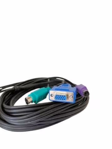 Cables Kvm 4 Conectores Ps/2 Y 2 Vga Macho/hembra