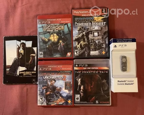 Juegos ps3/ps2 - Headset