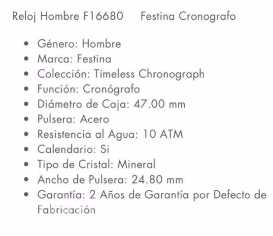 Festina F16680