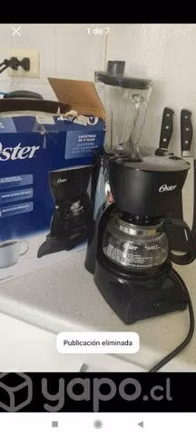Cafetera Oster 4 tazas