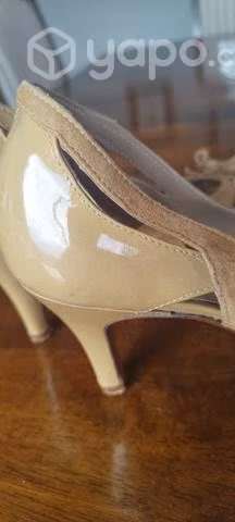 Zapatos cuero y gamuza Pollini - Imagen 2