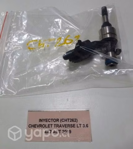 Inyector (CHT262) Chevrolet Traverse LT 3.6 4x2 AU