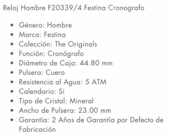 Festina F20339