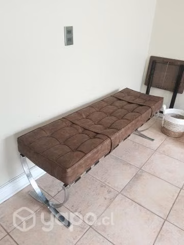 Mueble silla banqueta acolchada