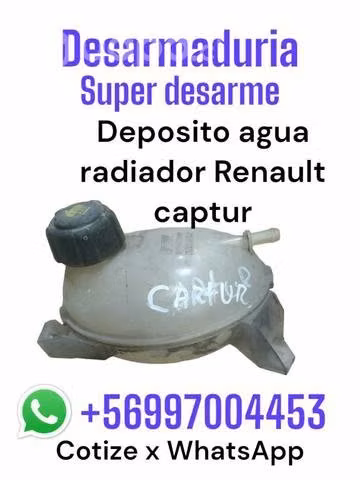Depósito radiador agua Renault captur