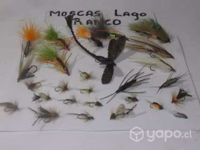 Moscas de pesca artesanales