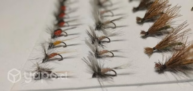 Moscas de pesca artesanales