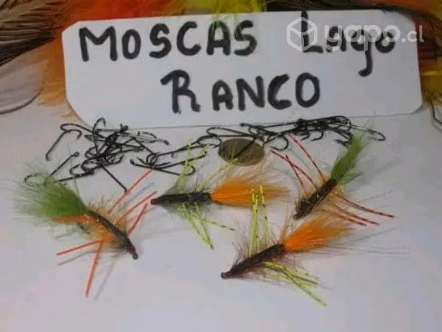 Moscas de pesca artesanales
