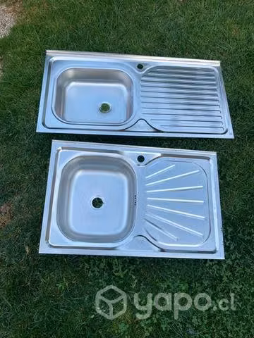 Lavaplatos. Sobreponer. 080 mt x 050 mt