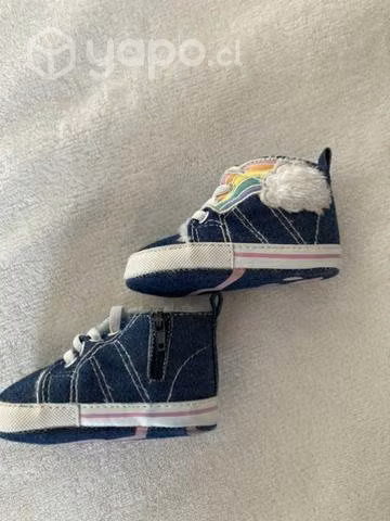 Zapatilla bebé niña jeans Pillin 3 a 6 meses