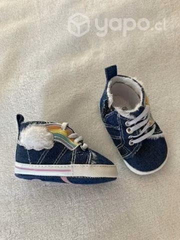 Zapatilla bebé niña jeans Pillin 3 a 6 meses