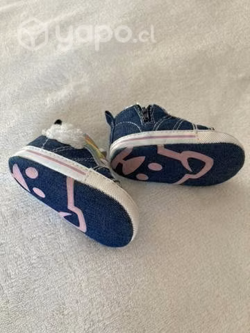 Zapatilla bebé niña jeans Pillin 3 a 6 meses