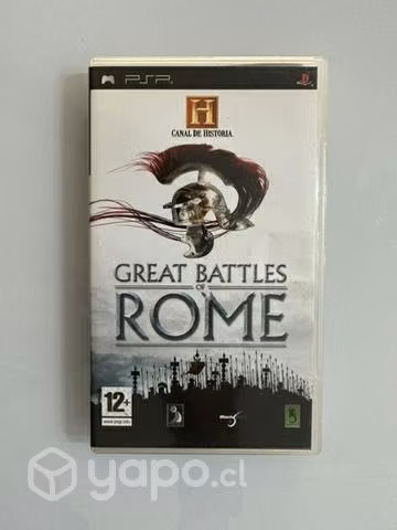 History Channel Great Battles of Rome para PSP