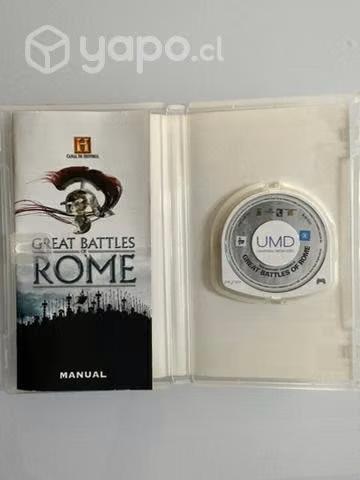 History Channel Great Battles of Rome para PSP