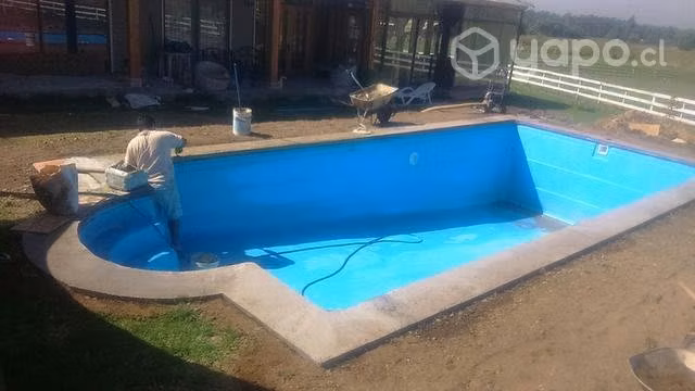 PISCINA DE FIBRA DE VIDRIO 6x3