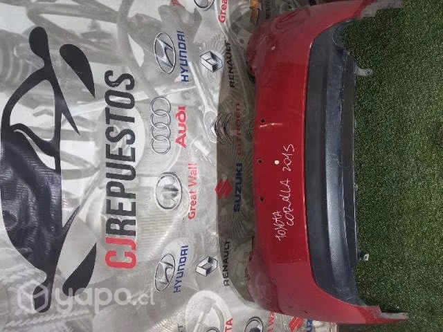 Parachoque trasero toyota corolla 2015