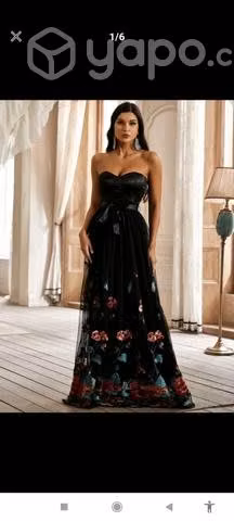 Vestido elegante de fiesta L