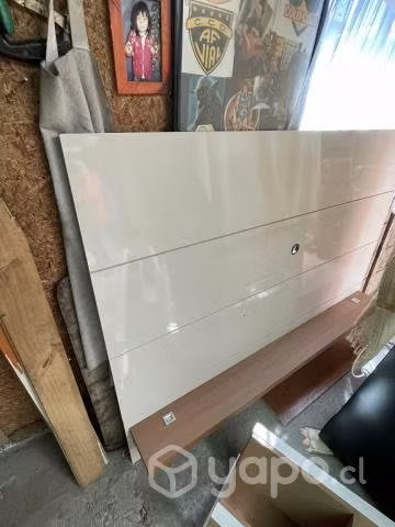 Panel rack blanco