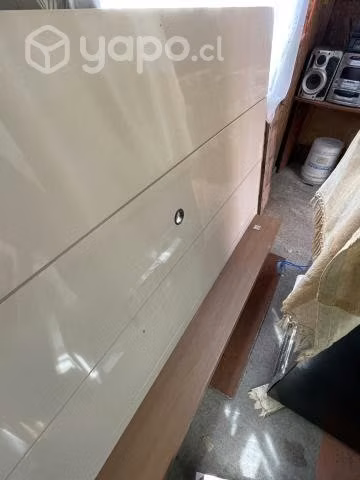Panel rack blanco