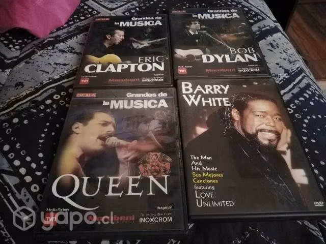 DVDs grandes de la música tvn