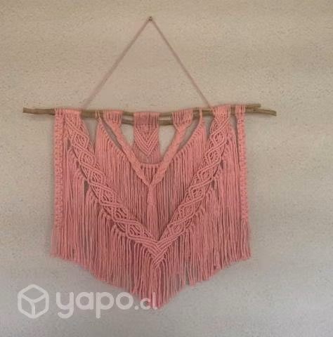 Tapices de macramé 100% algodón - - Imagen 5
