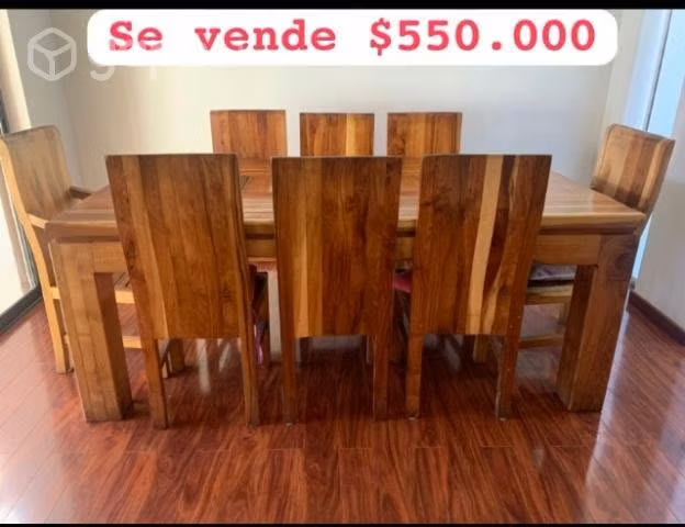 Comedor madera nativa