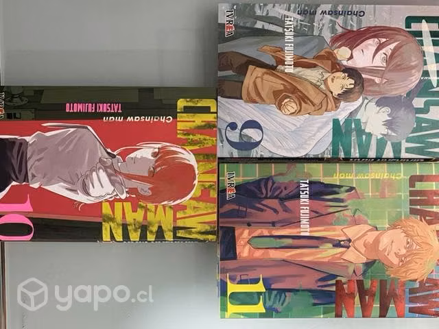 Tomos chainsaw man 9-10-11 nuevos