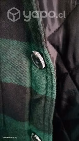 chaqueta franela hombre orijinal