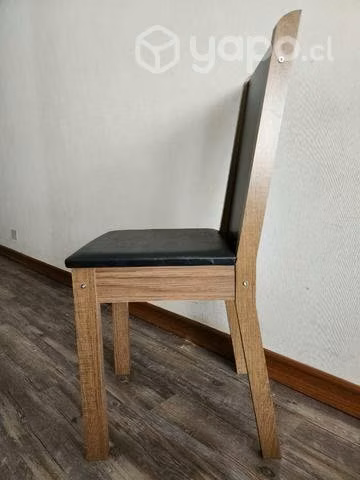 6 sillas de madera nuevas para armar de comedor - Imagen 2