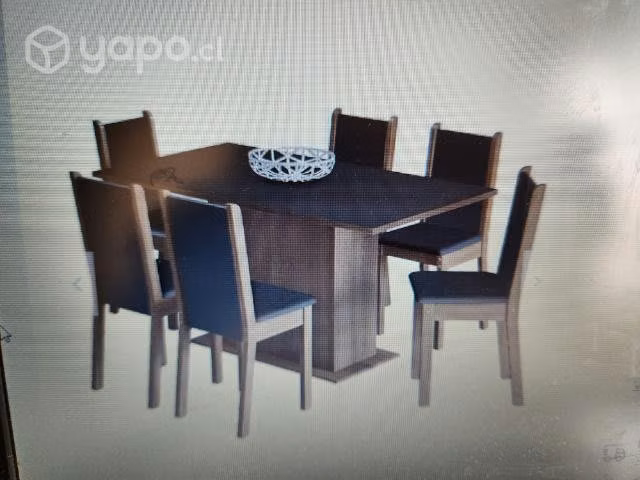 6 sillas de madera nuevas para armar de comedor - Imagen 3