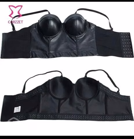 Top corset ecocuero