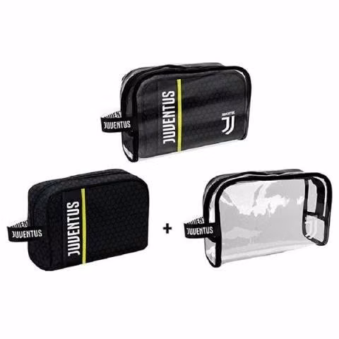 Juventus Set Neceser Bolso de Cosméticos C/ Logo y