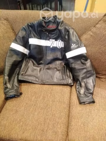Chaqueta Moto Cuero