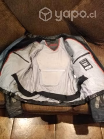 Chaqueta Moto Cuero