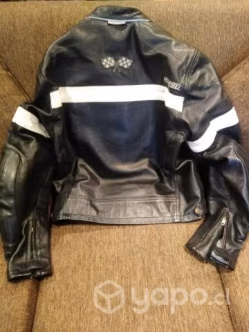 Chaqueta Moto Cuero