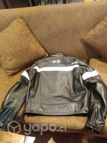 Chaqueta Moto Cuero