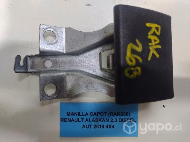 Manilla Capot (RAK268) Renault Alaskan 2.3 Diesel