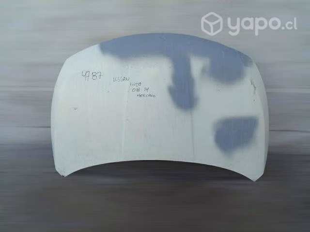Capot Nissan Tiida mexicano 2008 2014