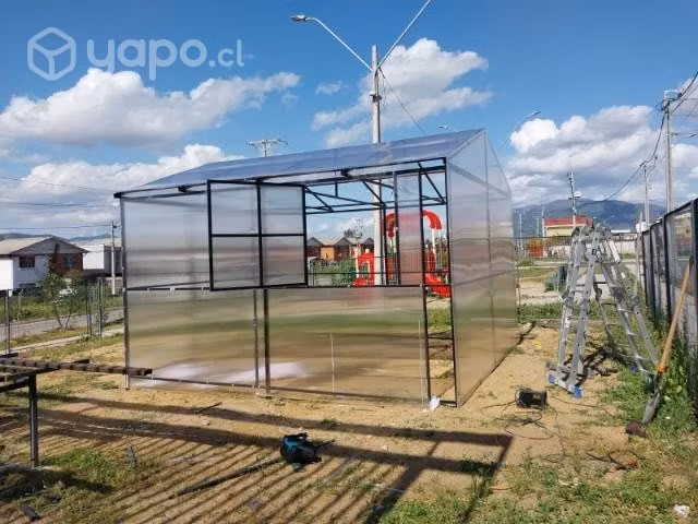 Invernadero en policarbonato