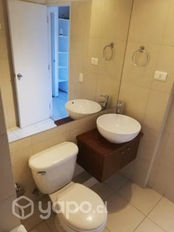 Arriendo depto. 2 ambientes 1 D. Portugal/S.Isabel