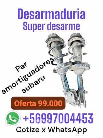 Par de amortiguadores
