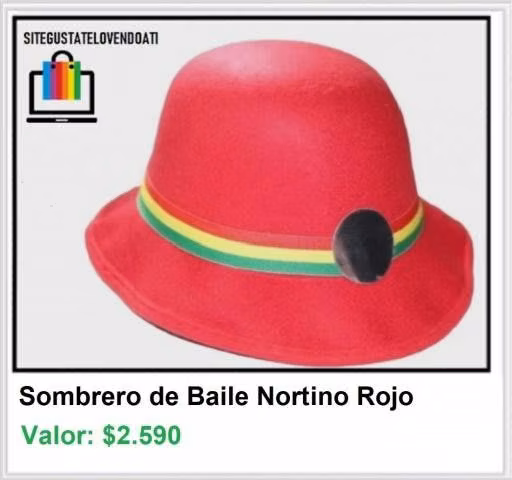 Gorro Nortino Rojo