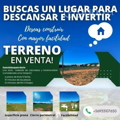 Sitio en huentelauquen