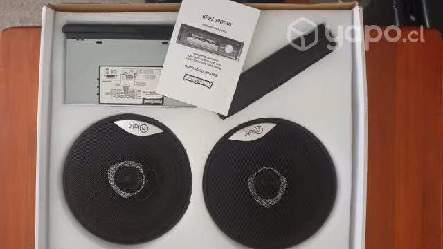 Radio para automovil con panel desmoltable - Imagen 2