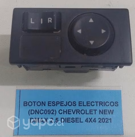 Botón Espejos Eléctricos (DNC092) Chevrolet New Dm