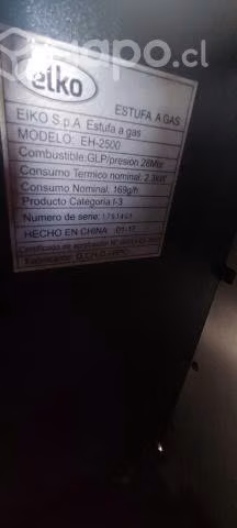 estufa a gas 5 kg con balón - Imagen 2